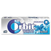 ORBIT WHITE FRISCHE MINT KAUGUMMIS ZUCKERFREI 14 G (10 DRAGES) 30 STÜCK